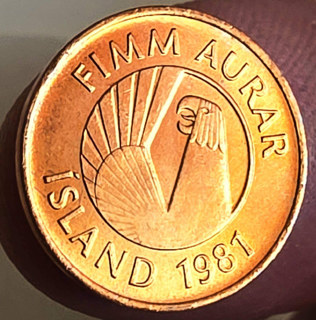 Alle Münzen: ISLAND 5 AURAR 1981 – Gebraucht aus winterthur von CoinPassion 1