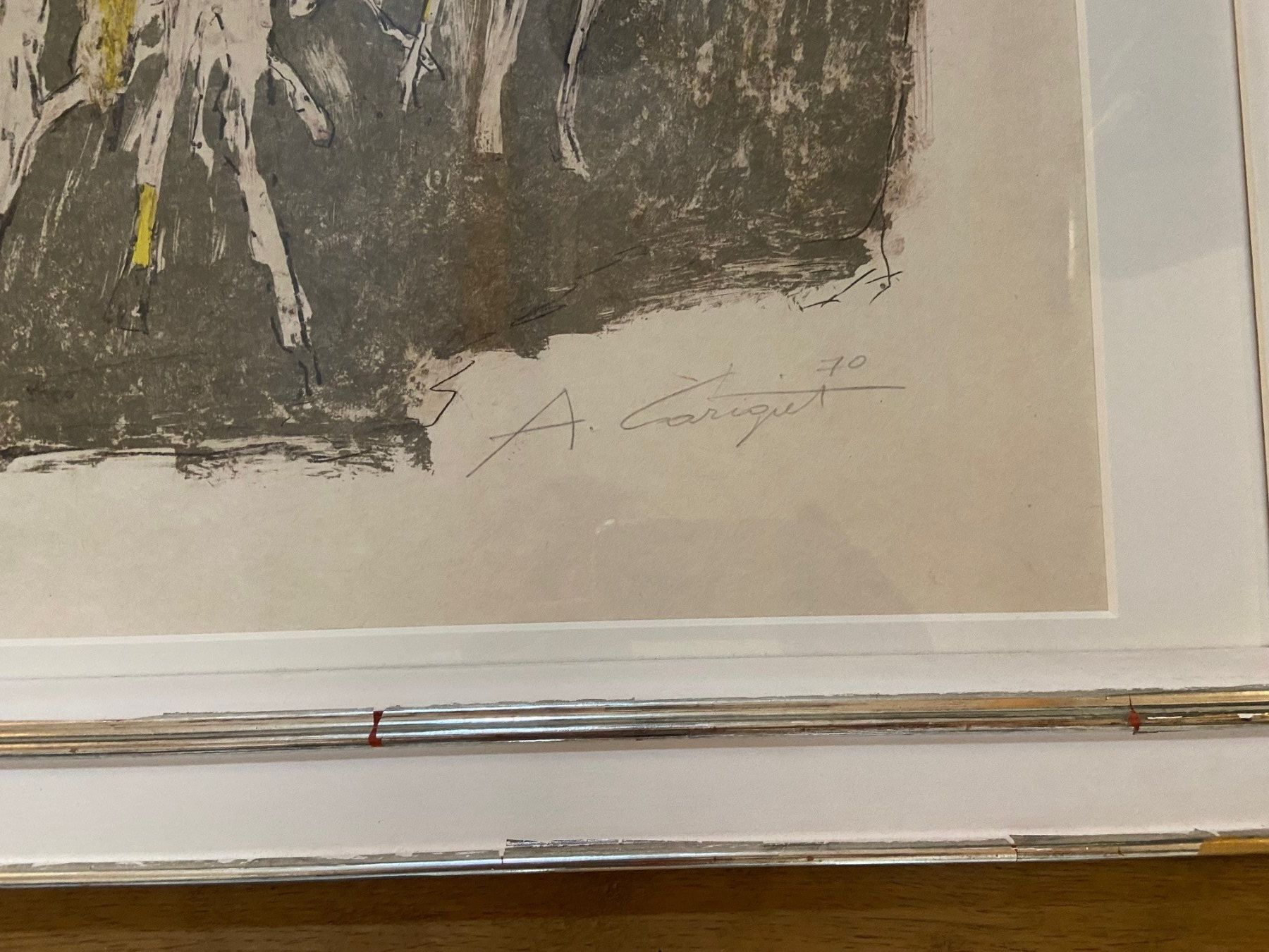 Grafiken & Lithographien: Alois Carigiet "Am Sattelplatz" – Gebraucht aus Chur von Kunst-Chur 2
