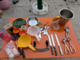 Diverse Küchenutensilien Sammlung