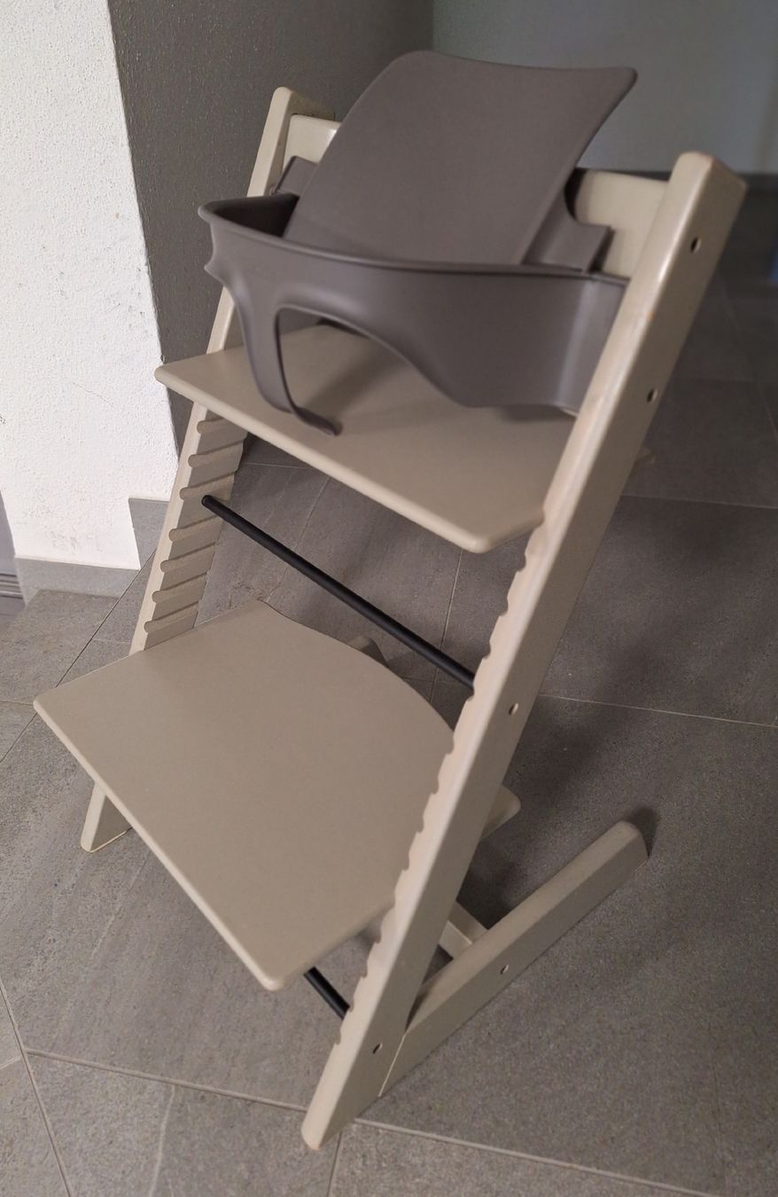 Stokke Seggioloni: Triptrap Stokke mit Baby Set  – Usato da Döttingen venduto da DuHaiduc