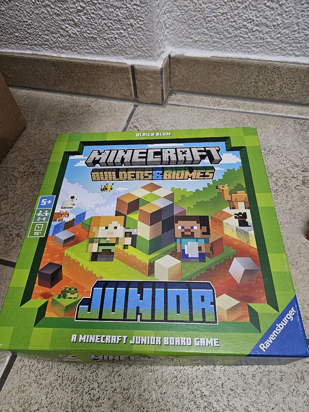 Giocattoli: Minecraft Builders & Biomes Junior - Brettspiel, – Usato da Tuggen venduto da Alxxxn2