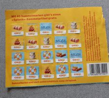 1 volle Sammelmarke Coop Splash SOFORTKAUF