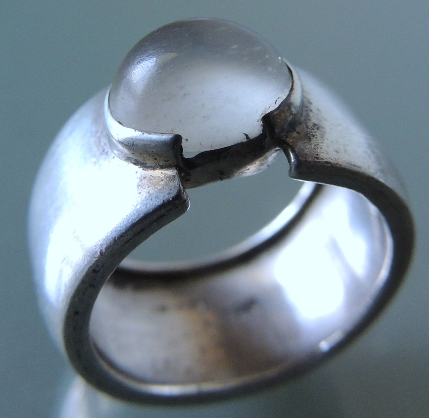 Anelli: Mondstein Silber 925 Fingerring Gr. 56 – Usato da Waldenburg venduto da schaller707 4