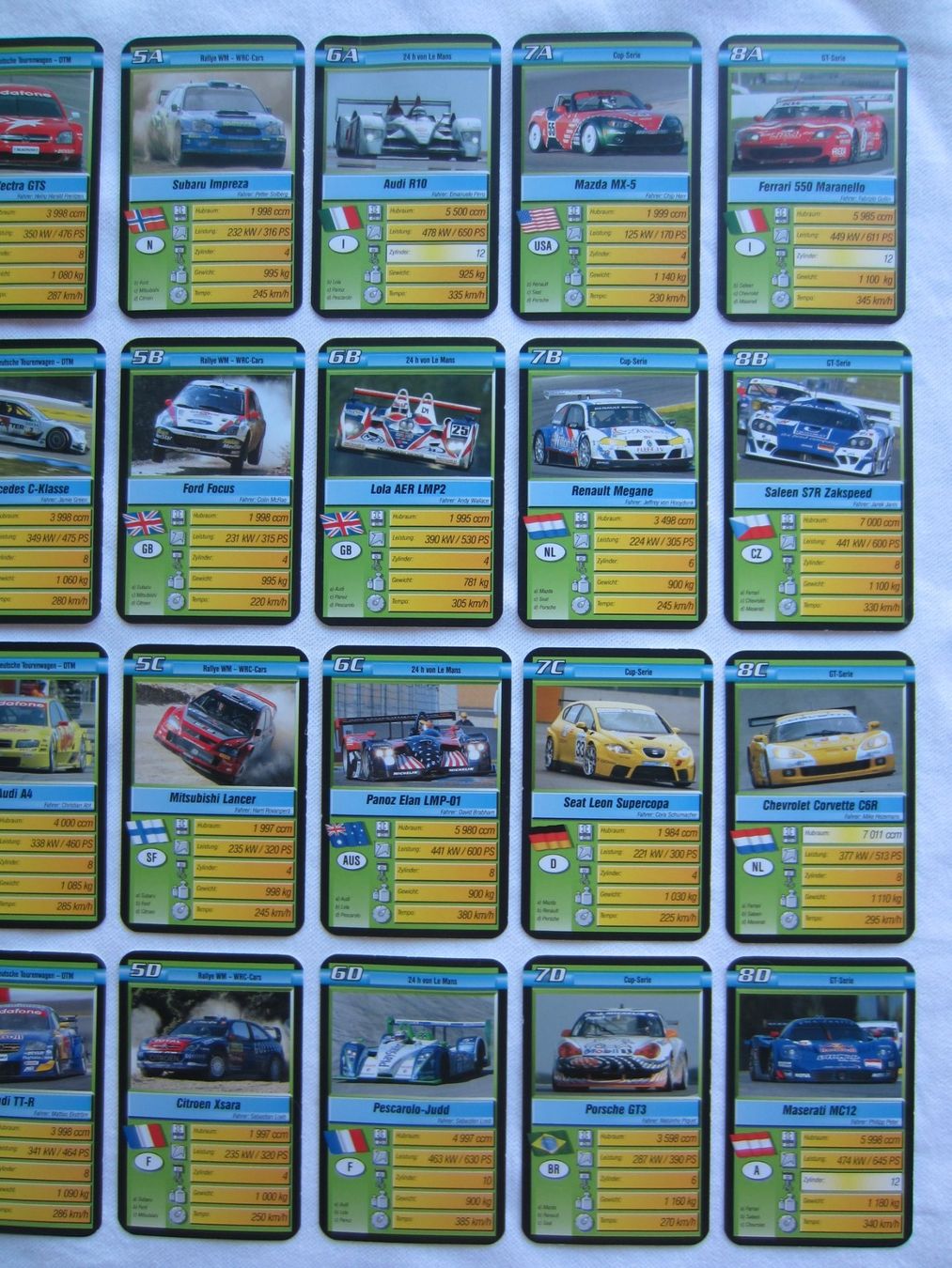 Ravensburger Giochi: Quartett Motor Sport Ravensburger Spielkarten – Nuovo (secondo la descrizione) da Sursee venduto da Tschiger 3