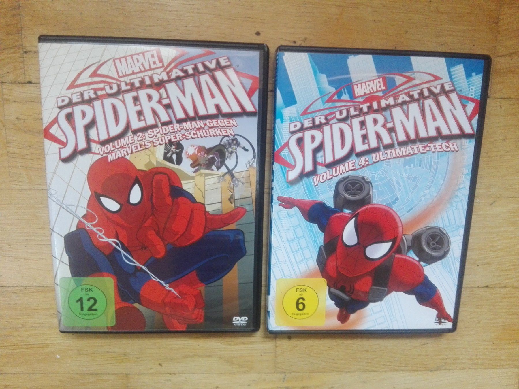 Tutti i DVDs: Marvel - Der ultimative Spider-Man (Volume 1 + 2) – Usato da St. Gallen venduto da elkapone
