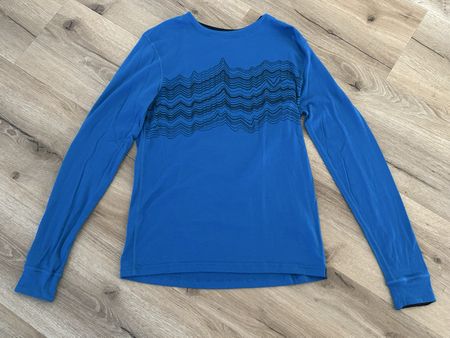 ODLO Langarmshirt Herren Merino Grösse S Merino Wolle