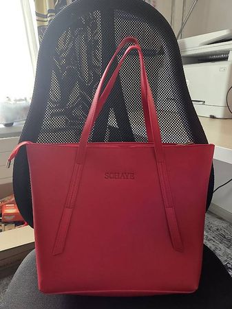 Rote Damen Handtasche von Sohave - Top Zustand!