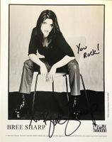 Bree Sharp Autogramm signiert Foto 20x25cm