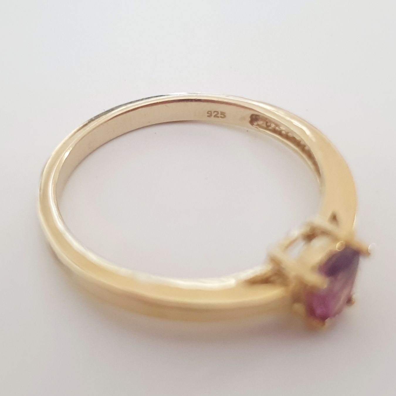 Anelli: Silber Ring 925 mit ein schmuckstein gr. 18,2 mm – Usato da Kreuzlingen venduto da Wunderkiste123 3