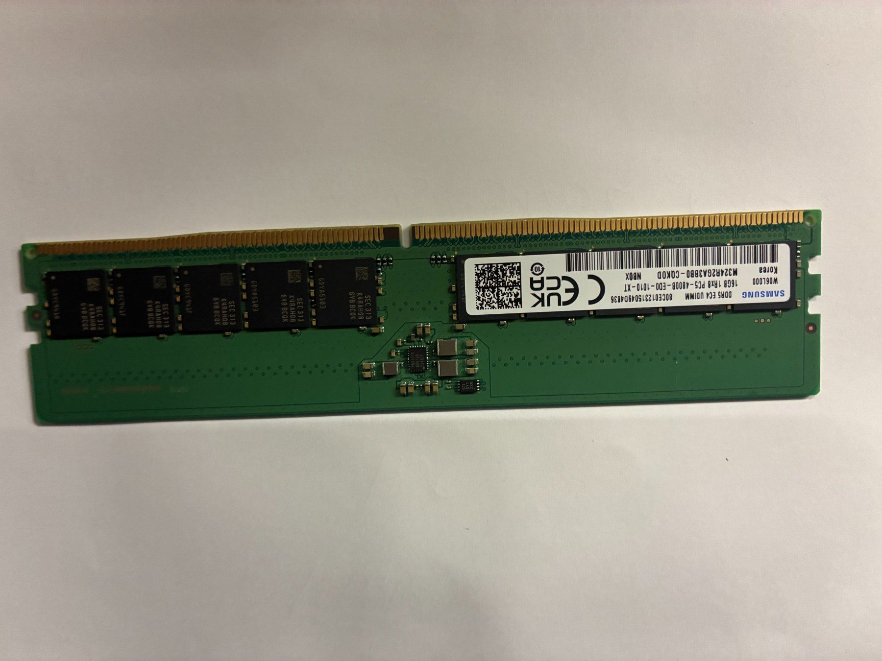 Samsung Memoria / RAM: 64 GB 4x16 GB DDR5 Samsung RAM – Usato da oberglatt venduto da gab_xdq2