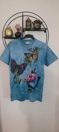 T-Shirt The Mountain papillons tie-dye taille M
