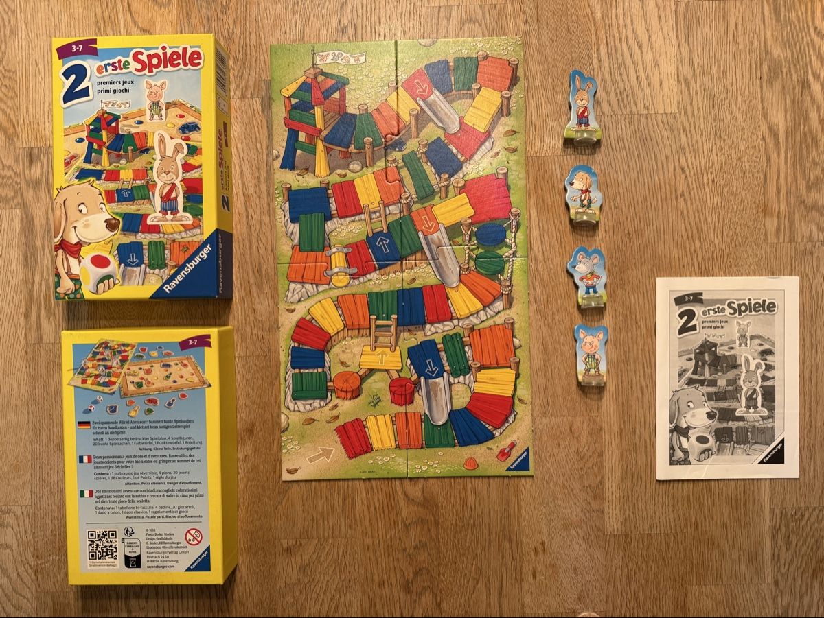 Ravensburger Giochi: 3 Kinderspiele – Usato da Attikon venduto da lupeter 7