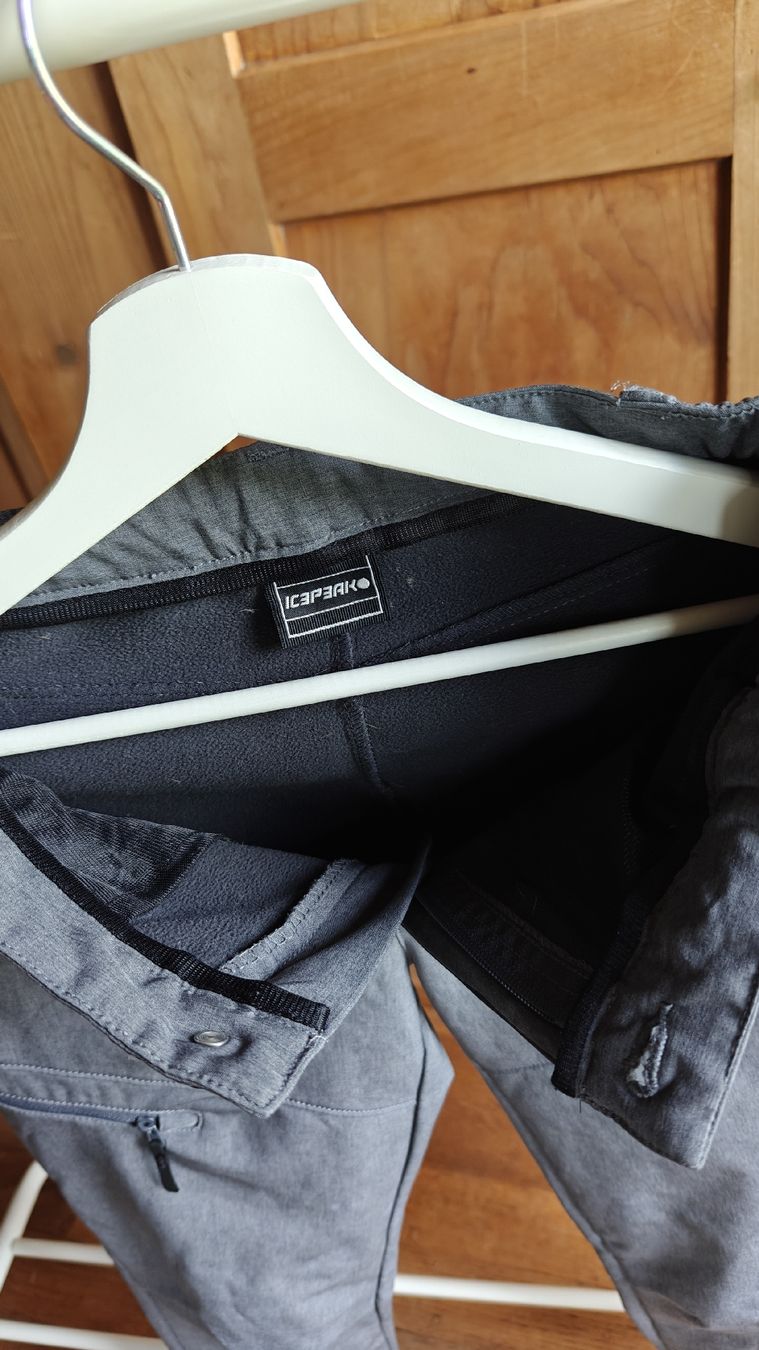Icepeak Pantaloni: Icepeak Softshellhose grau, Grösse S, Top Zustand! – Nuovo (secondo la descrizione) da Rüedisbach venduto da Wuethis-Fb1212 6