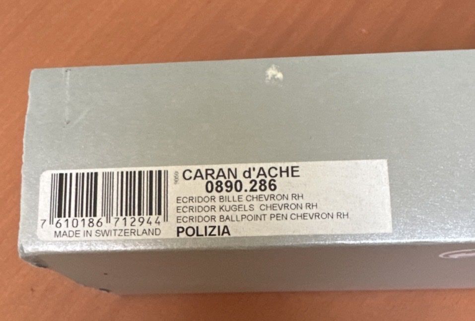Caran D'Ache Penna & Evidenziatori: Caran D’Ache Police – Usato da Morbio Inferiore venduto da Ecod 3