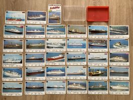 Quartett Spiel Schiffe Kartenspiel mit Box gebraucht