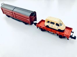KNIE FORD TRANSIT 2x Wagen SPUR N #350