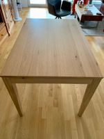 Esstisch Massivholz Eiche 80x120cm - ausziehbar auf 180cm