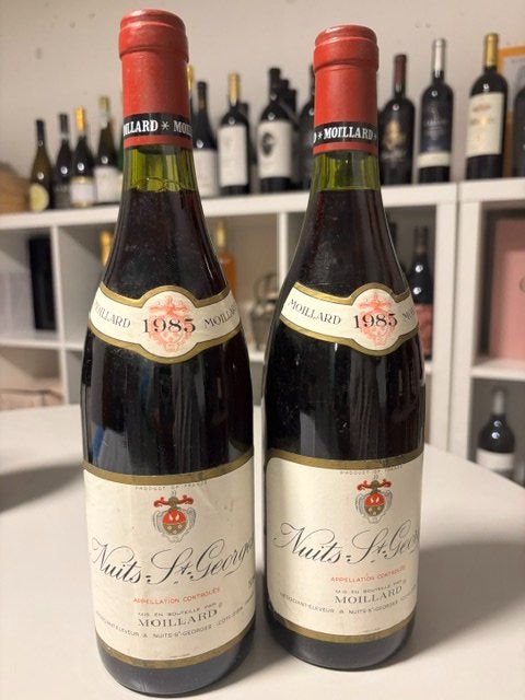 Vino: 2 Fl. Nuits-St.-Georges Moillard 1985 – Usato da Stallikon venduto da Weinhandel 1