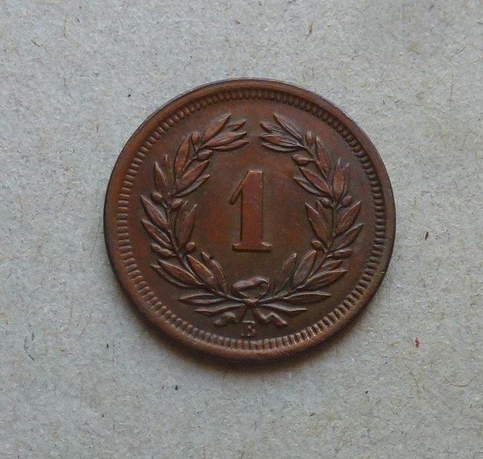 Toutes les monnaies: ++ 1 Rappen 1903, gute Erhaltung – D'occasion à Walkringen par Casablanca777 1
