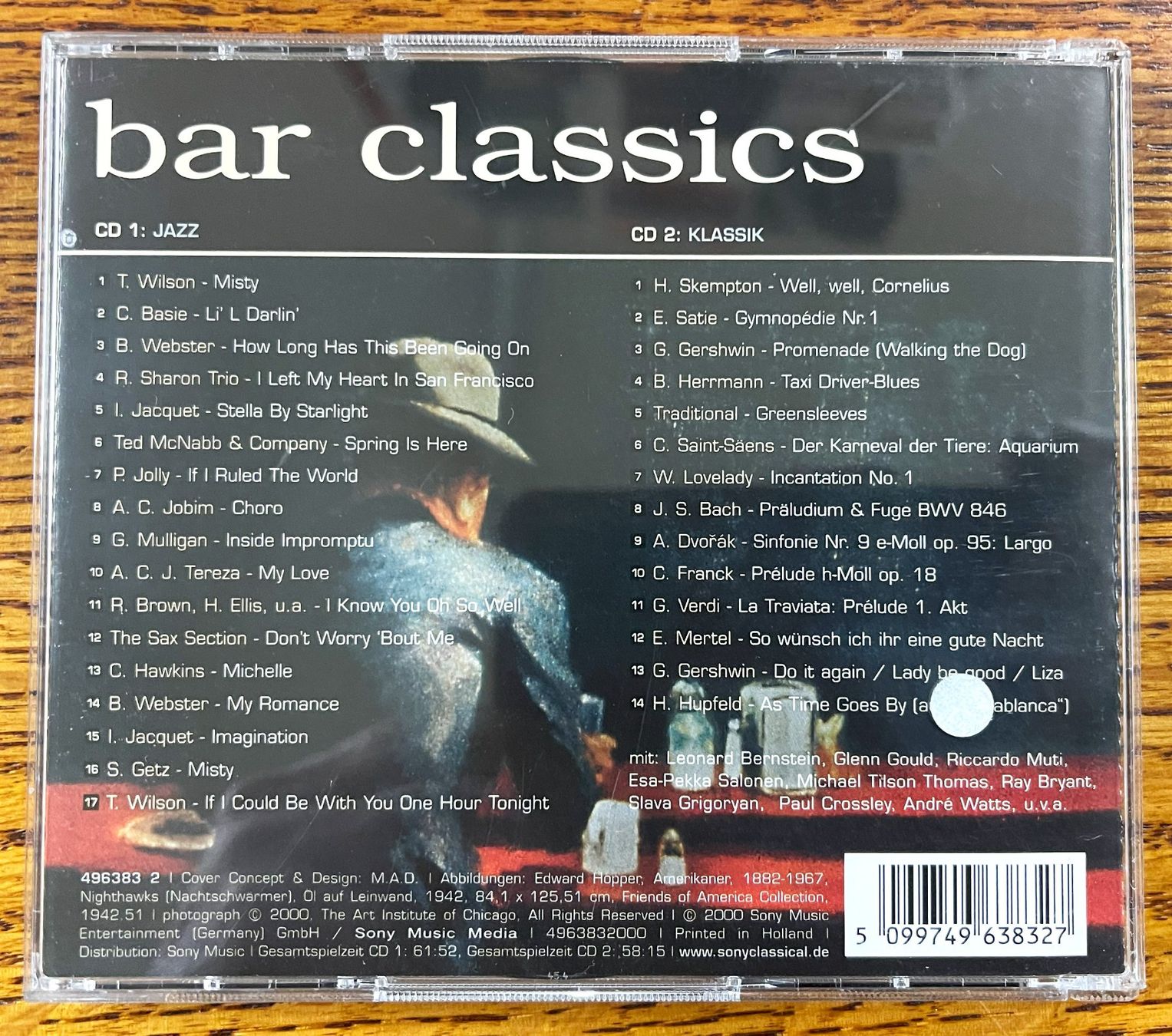 CDs: Bar Classics Jazz CD – Gebraucht aus Oftringen von Vucki 1
