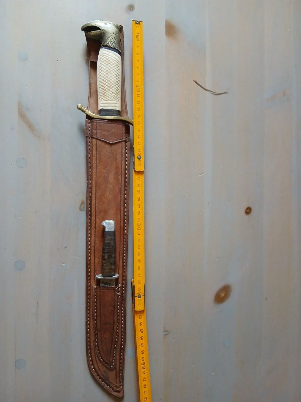 Posate: Machette Bowie 1900 manche os, lnde néerlandaises – Usato da Satigny venduto da Asaksa 2