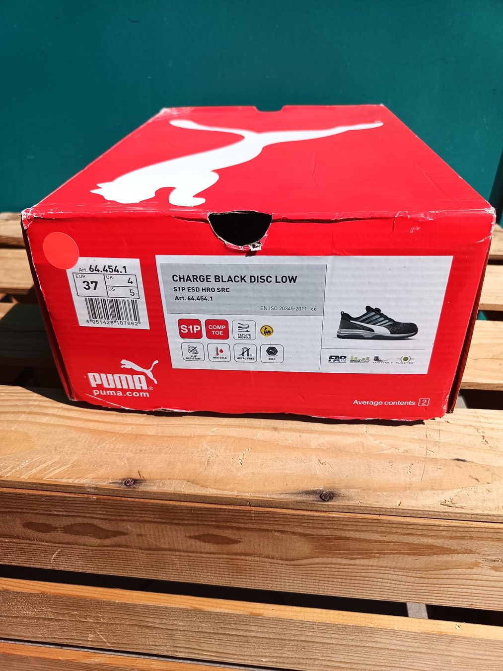 Puma Herrenschuhe: Puma Sicherheitsschuhe S1P ESD HRO SRC 37 – Neu und originalverpackt aus Oberegg von A-Z.Handel.Loehrer 9