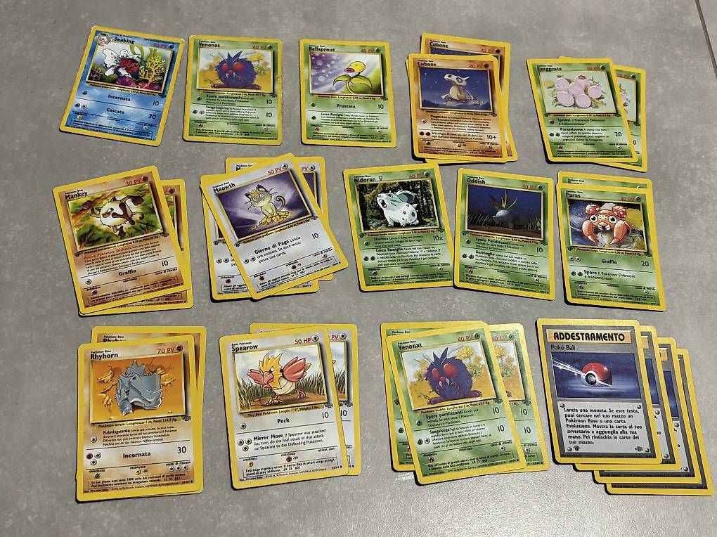 Sammelbilder & Trading cards: POKÉMON - JUNGLE ITA – Gebraucht aus bellinzona von Emanuelearrighi