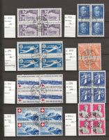 Lot diverse Viererblock Ausgaben : KP 400.--