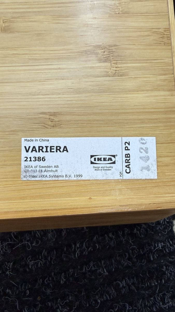 Ikea Sistemi di archiviazione: Ikea Aufbewahrung Variera – Usato da Steg im Tösstal venduto da Beckerbande 1