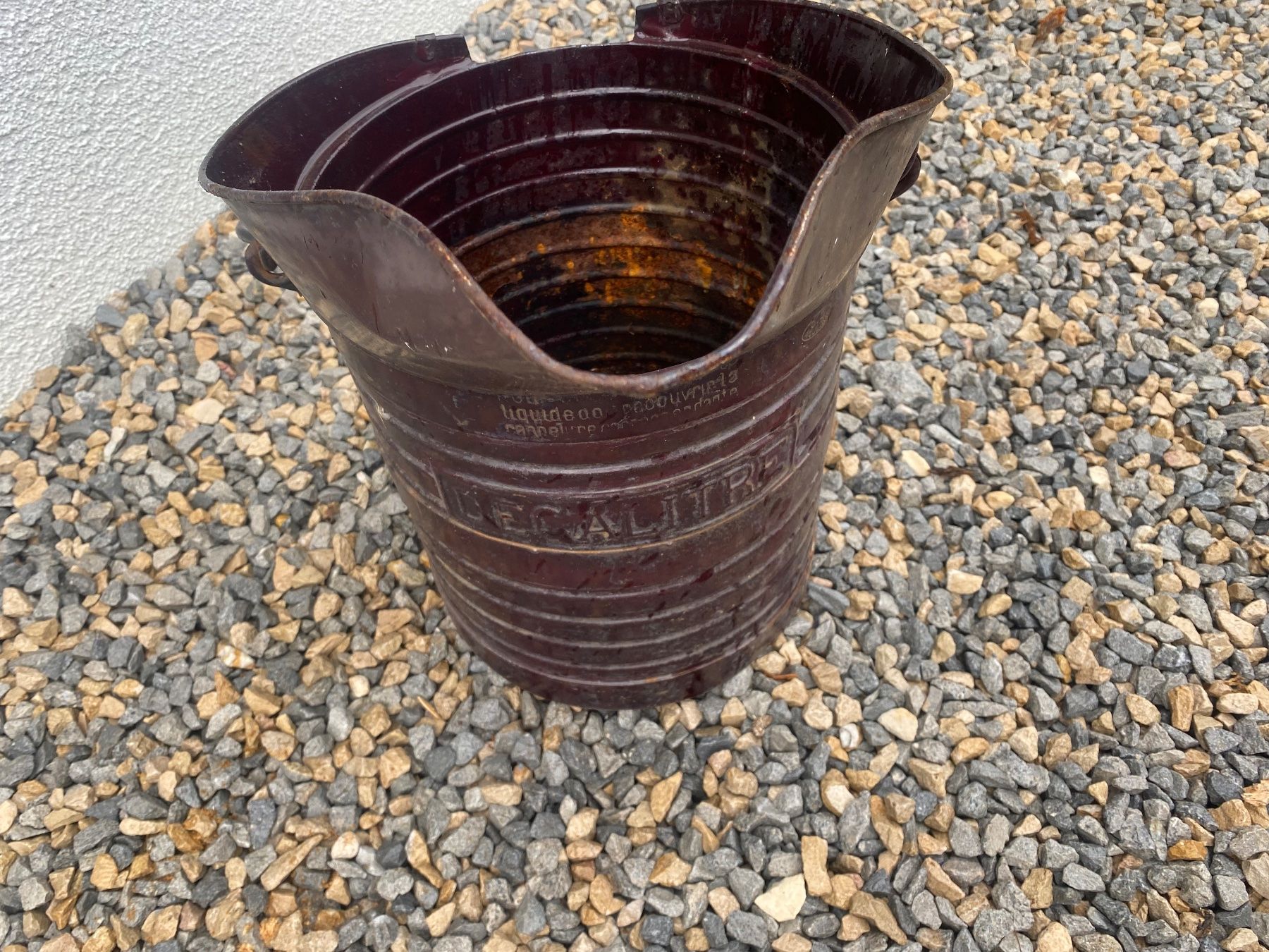 Misurare: Ancienne mesure en fer – Usato da Lajoux JU venduto da Briard0 1