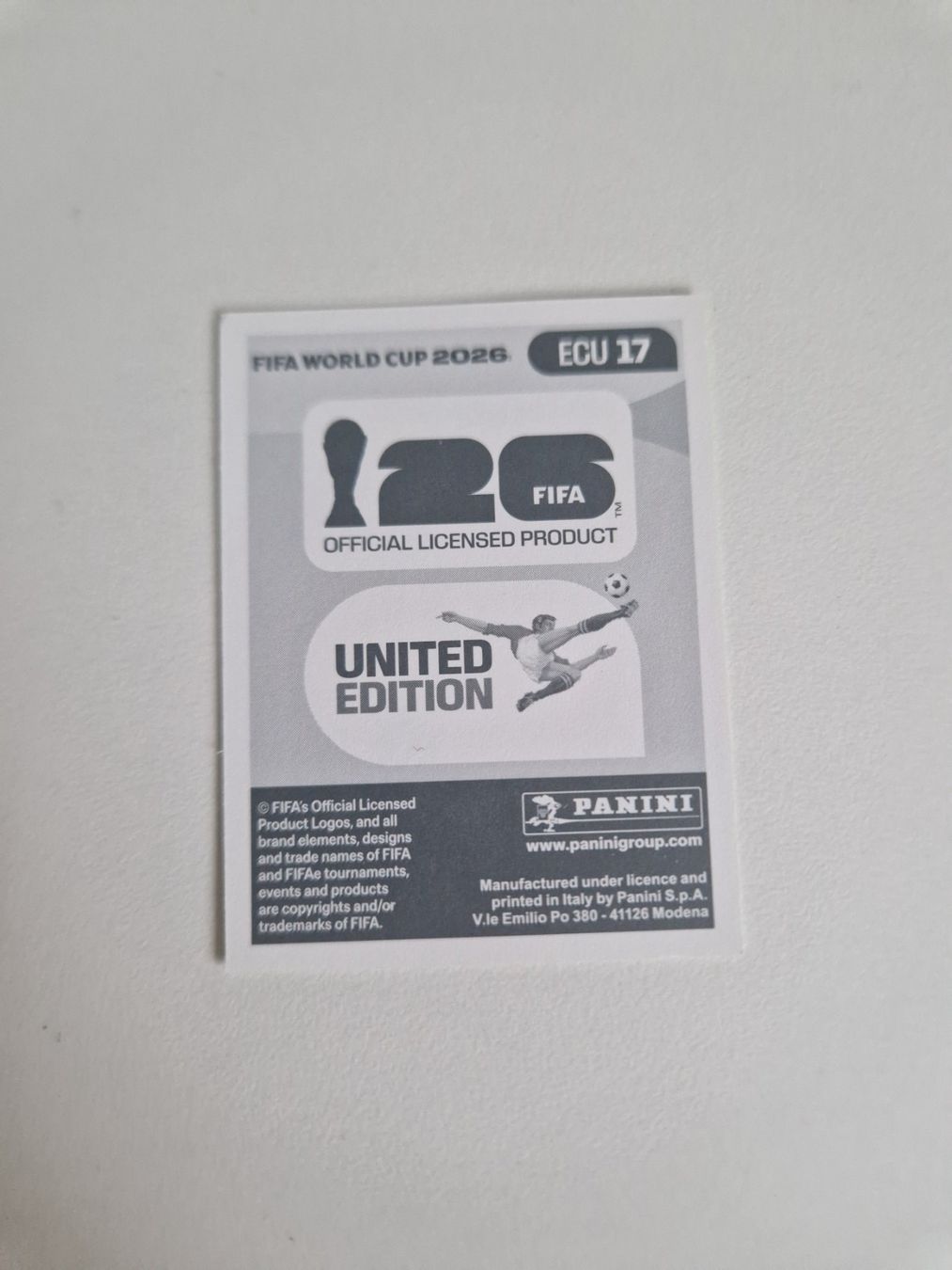 Panini Carte collezionabili: Panini Sticker ECU17 – Nuovo (secondo la descrizione) da Stüsslingen venduto da white_angel86 1