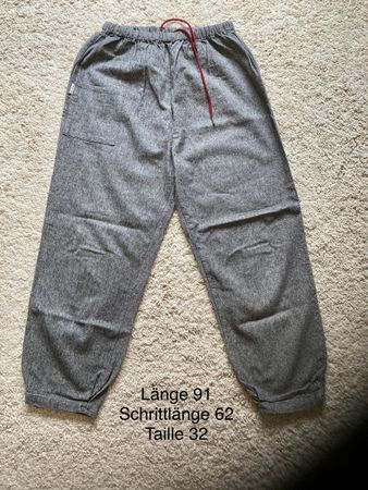 Japanische Hose SOU SOU grau