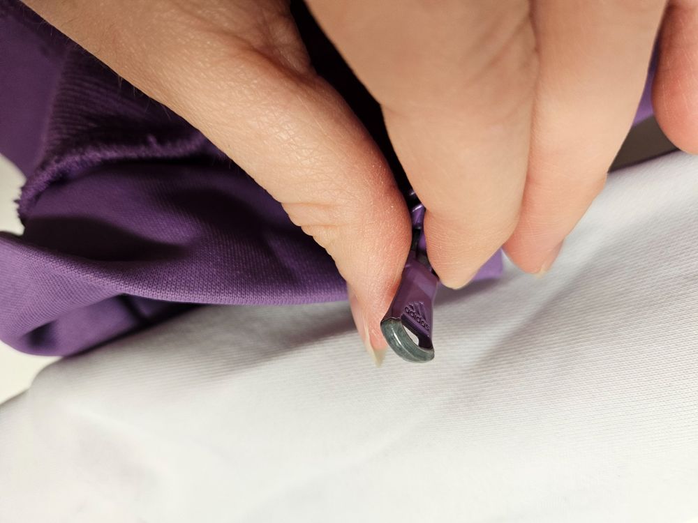 Adidas Giacche: Adidas Jäckchen violett/weiss Gr.38 – Usato da Schaffhausen venduto da sabrina915 5