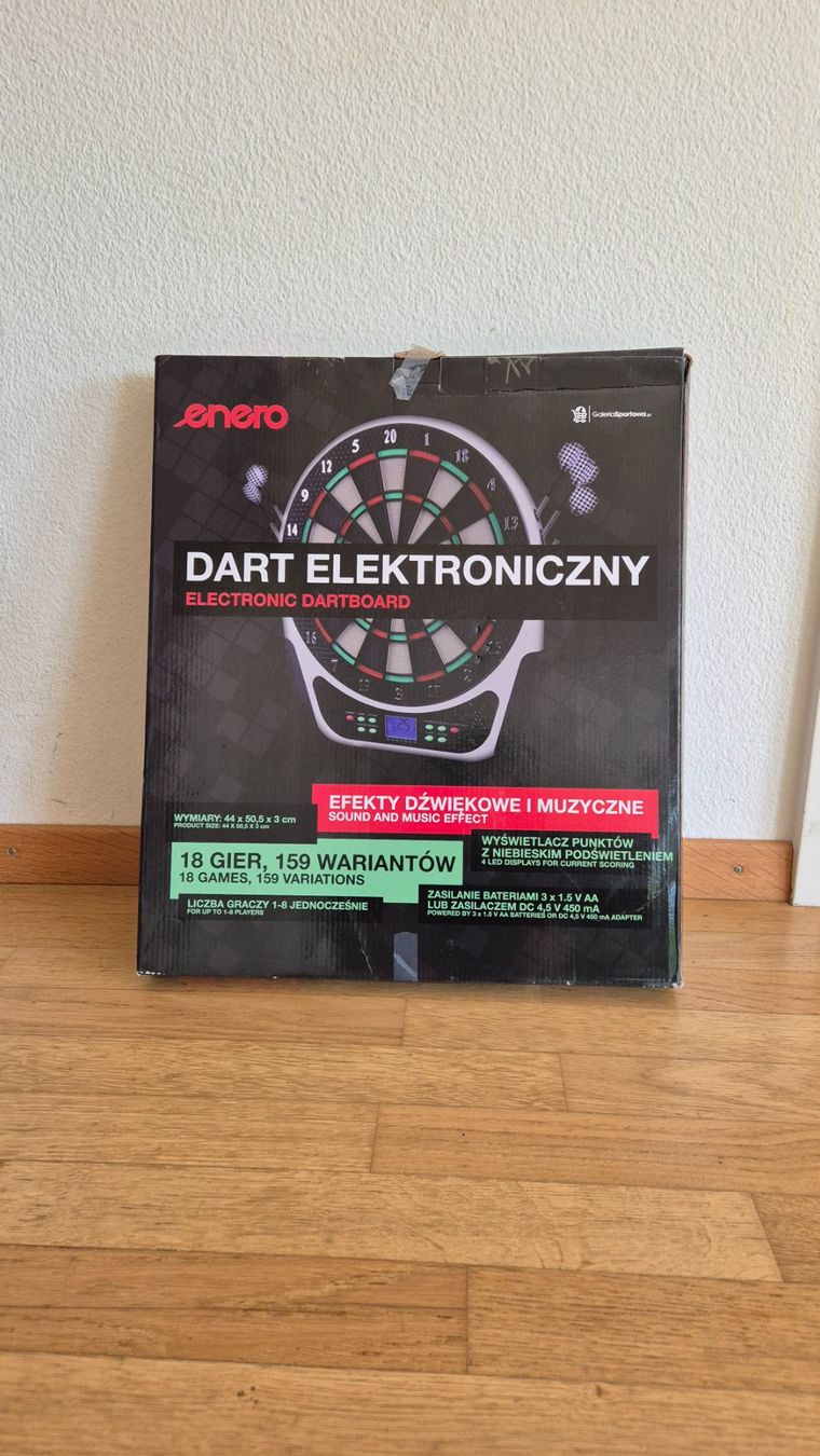 Freccette: Elektrische Dartscheibe mit Kabel (TOP) – Nuovo e nell'imballaggio originale da Zug venduto da jpawlo