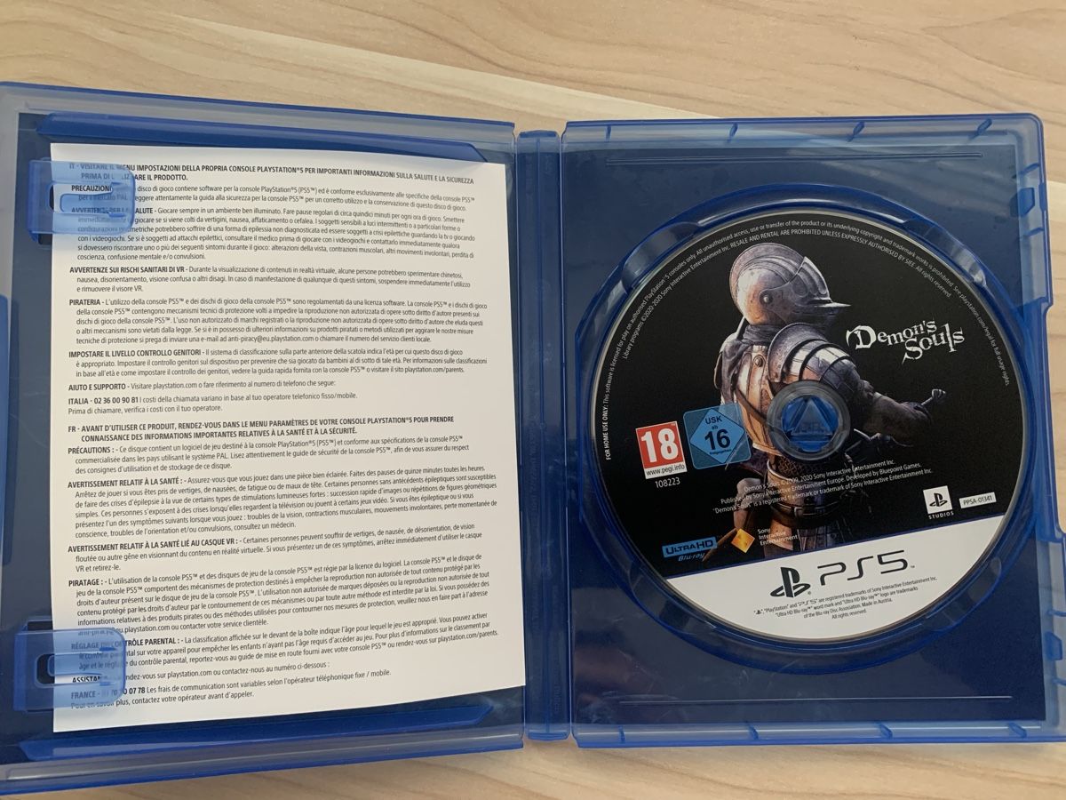 Sony Spiele: Demon's Souls PS5 Spiel, EU-Version, top Zustand – Gebraucht aus Walde AG von le_daevu 2