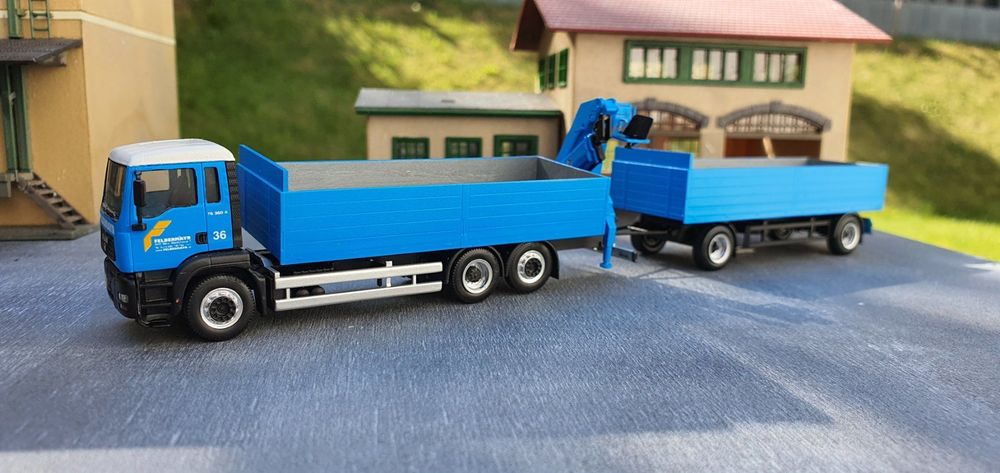 Herpa Camion à Bennes TU3 ‘Felbermayr’ Échelle 1:87 – Réf. 316576 – Modèle Miniature Pour Collectionneurs (HN3134)