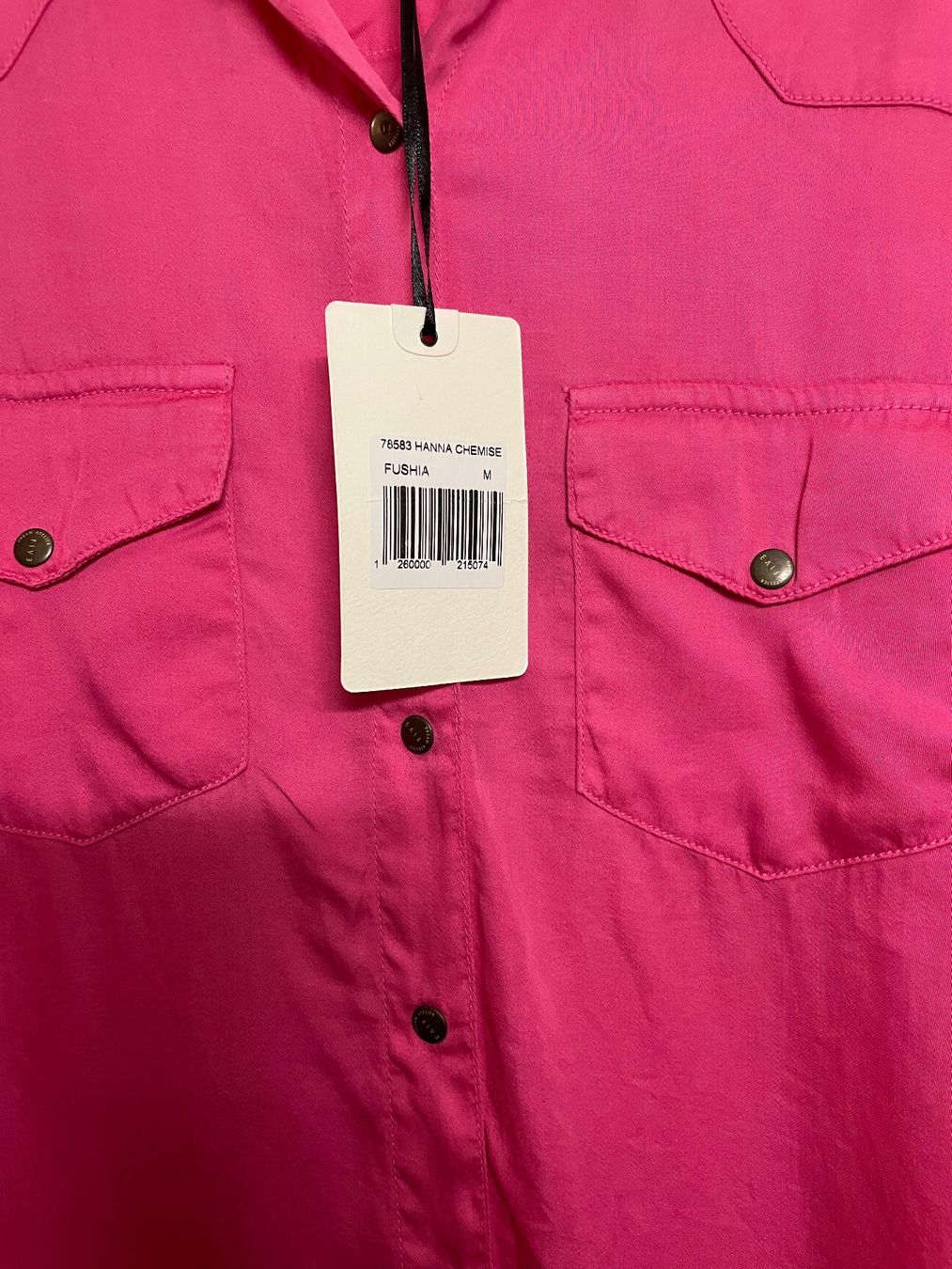 Camicette: Chemise rose - Five Paris - NEUF – Nuovo e nell'imballaggio originale da Genève venduto da skicar 2