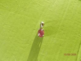 Magnifique pendentif RUbis - poincon 925