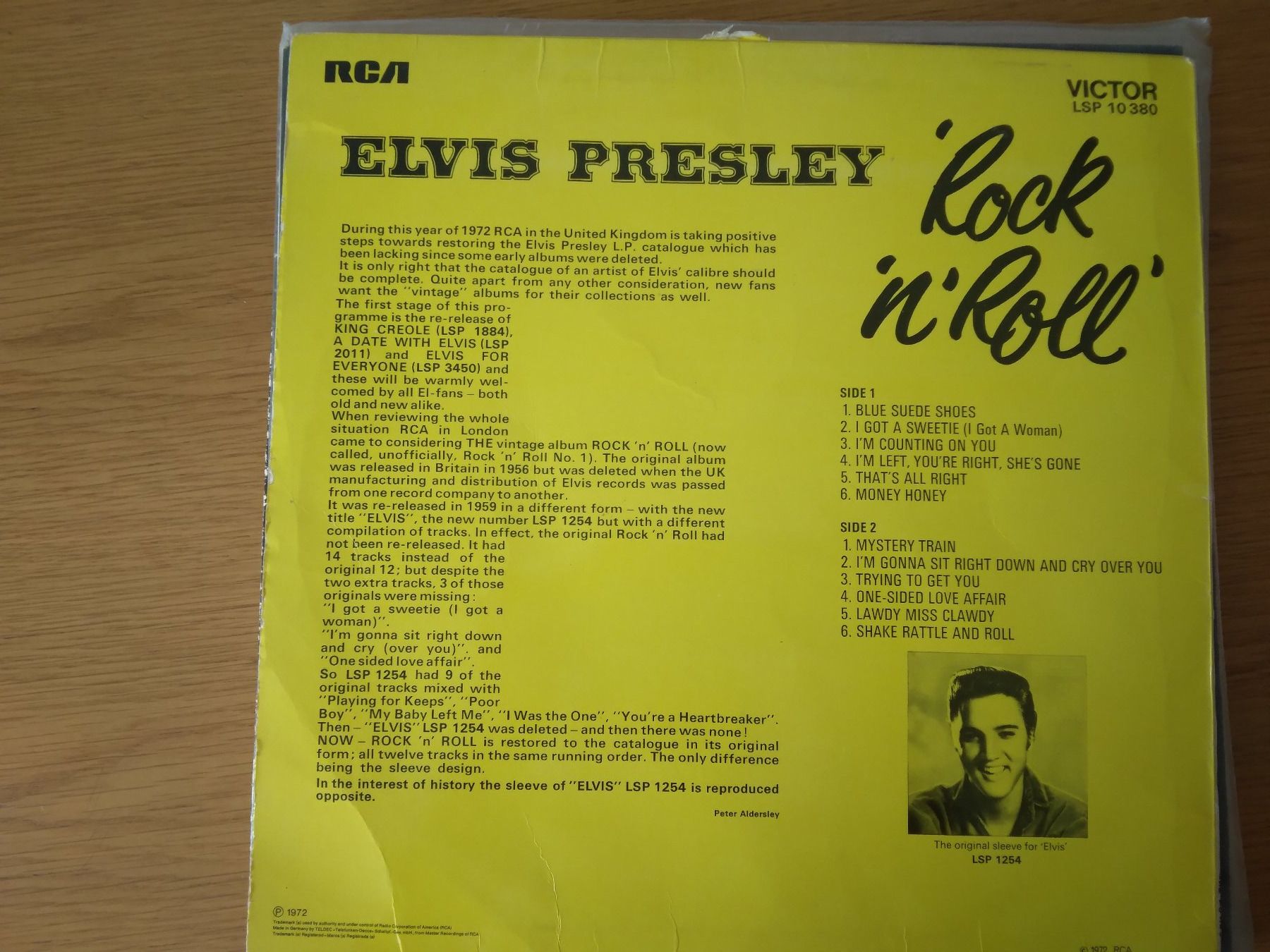 Dischi in vinile: ELVIS PRESLEY Rock'n'Roll – Usato da Würenlos venduto da Esmeralda74 1