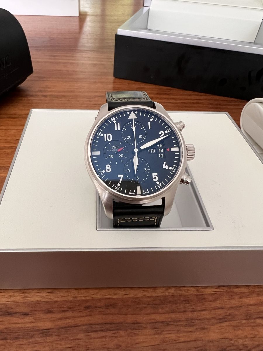 IWC Orologi: IWC Fliegeruhr Chronograph Ref. IW377701 – Usato da Muttenz venduto da nava_severin1981