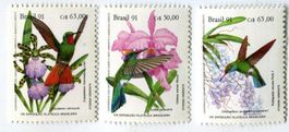 Briefmarken "Kolibri". Brasilien.