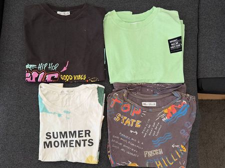 Jungen Sommer Kleiderpaket Gr. 140 (9-10J) - 11 Teile