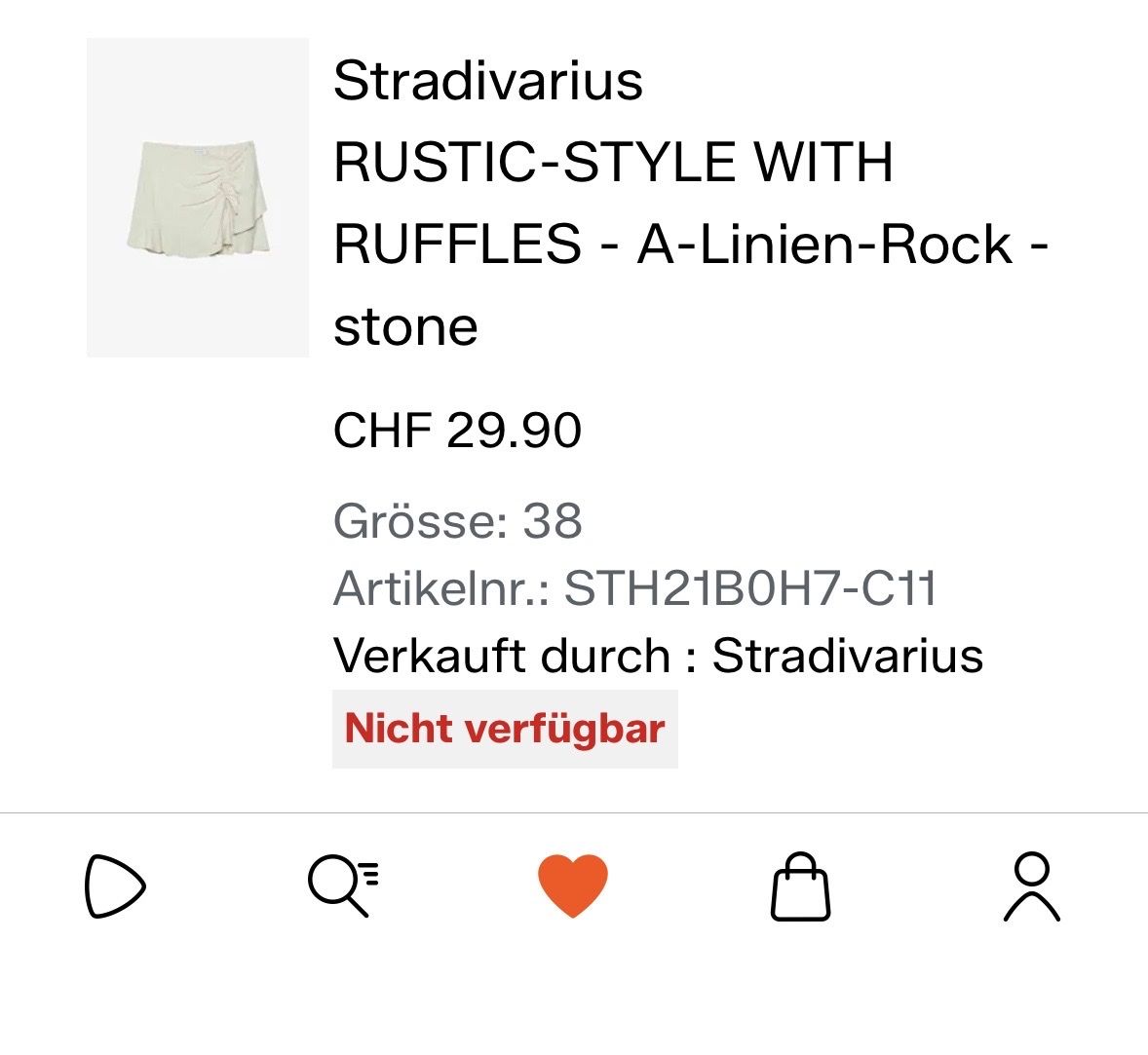 Stradivarius Gonne: Sommerrock Stradivarius 38 – Usato da Seengen venduto da sa_land 8