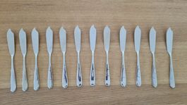 12x Alessi Design Fisch Messer Inox 18/10 Sehr guter Zustand
