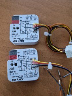 ABB Componenti elettronici: KNX ABB Tasterschnittstelle US/U 4.2 – Usato da Steinen venduto da Stromer14