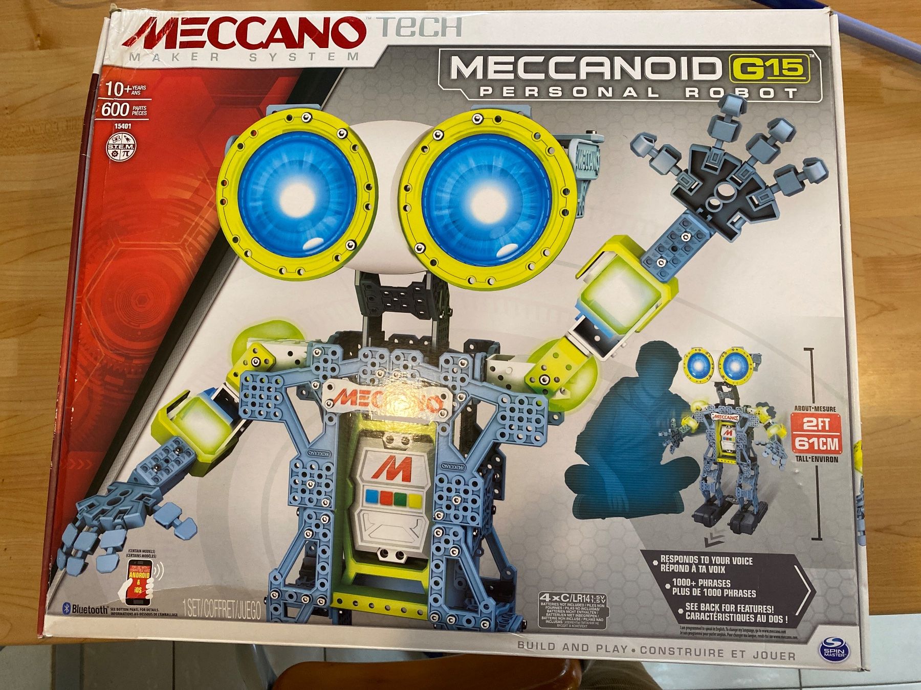Meccano Giocattoli: Meccanoid G15 Meccano Tech - Robot Interactif jouet – Usato da Plan-les-Ouates venduto da Asolo22 6