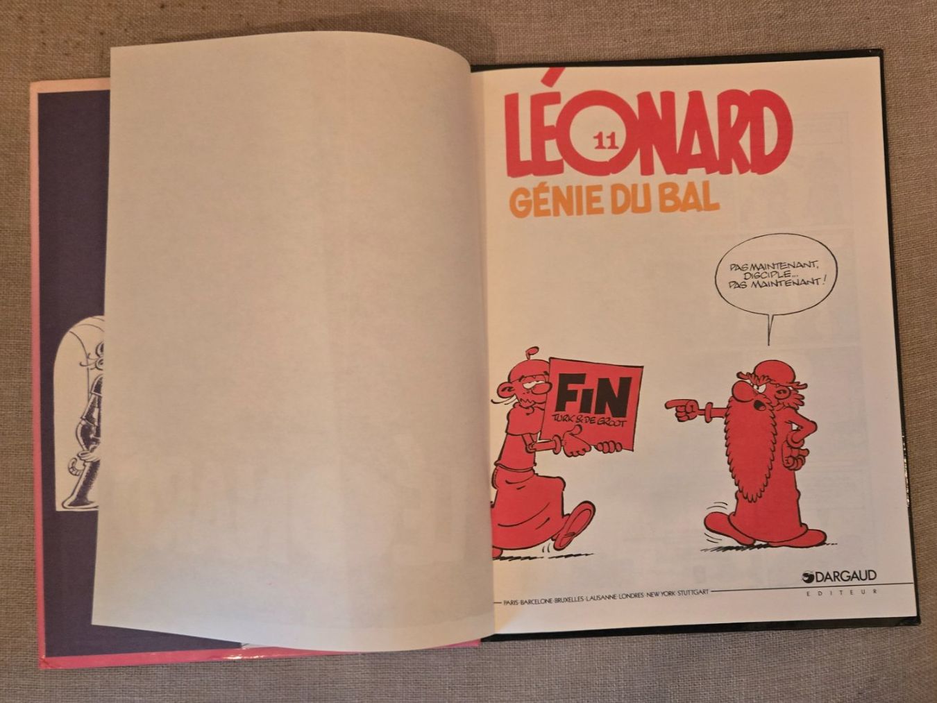 Fumetti: Léonard N°11 - Génie du bal – Usato da Crémines venduto da Blakedrake 4