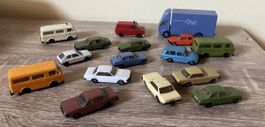 Lot de miniatures automobiles H0 1/87