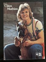 Autogrammkarte Claus Mathias signiert Rarität Sammlerstück