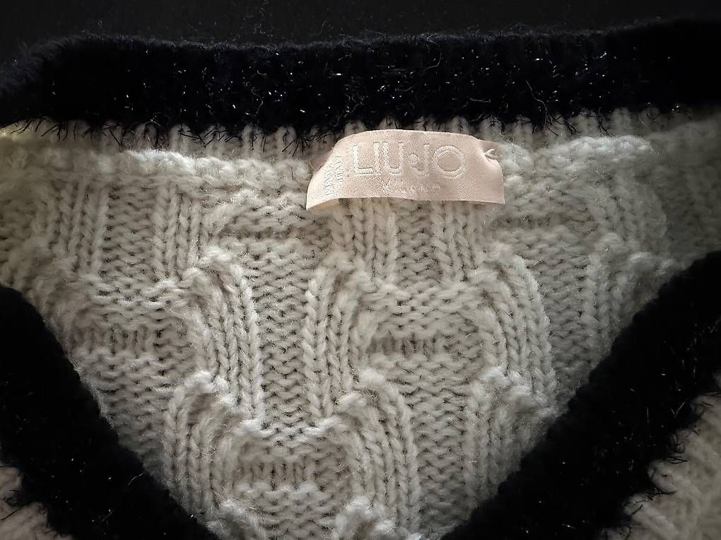 Maglioni & Felpe: Weisser Zopfmuster Pullover Liu Jo – Usato da Steinhausen venduto da deikoon 3
